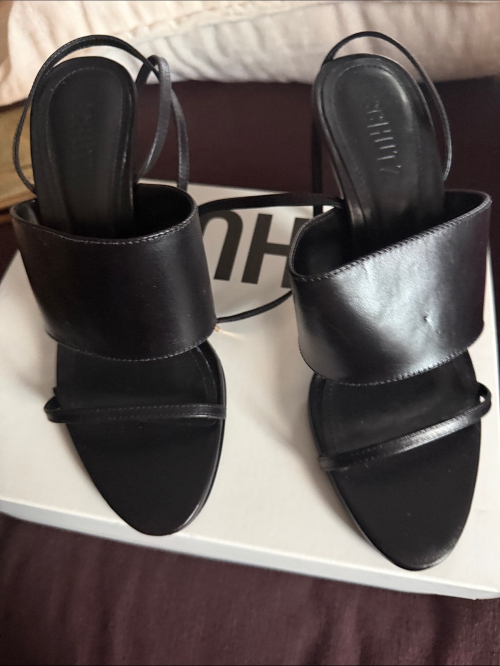 Schutz sandals never worn